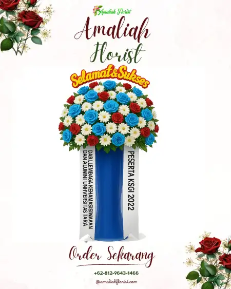 Standing Flowers Gedung Aji Baru